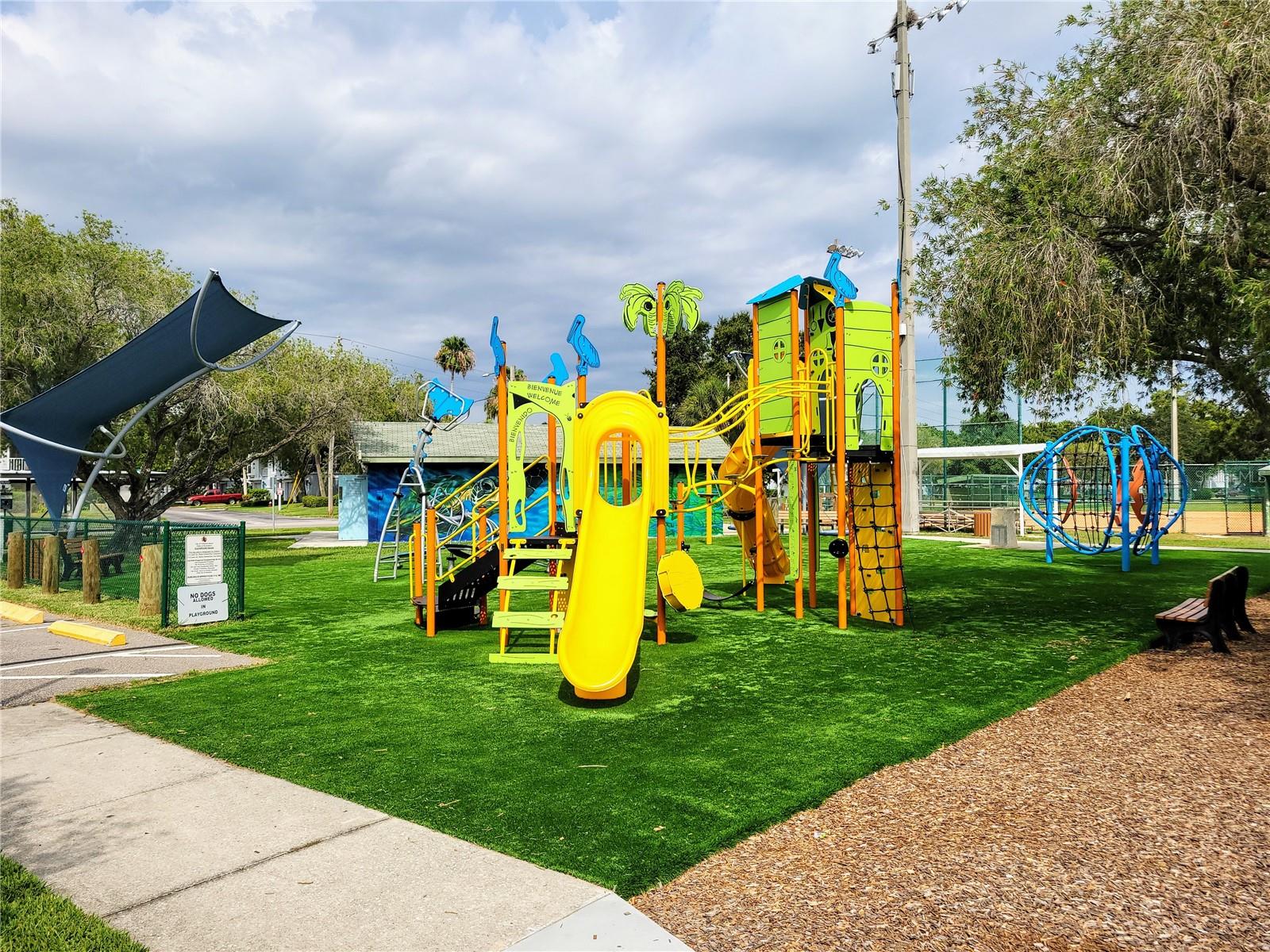 Playground at Rosselli Park