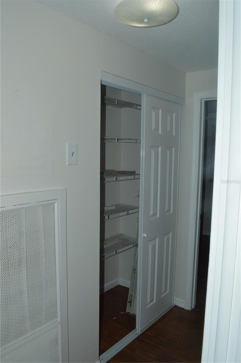 Hallway closet