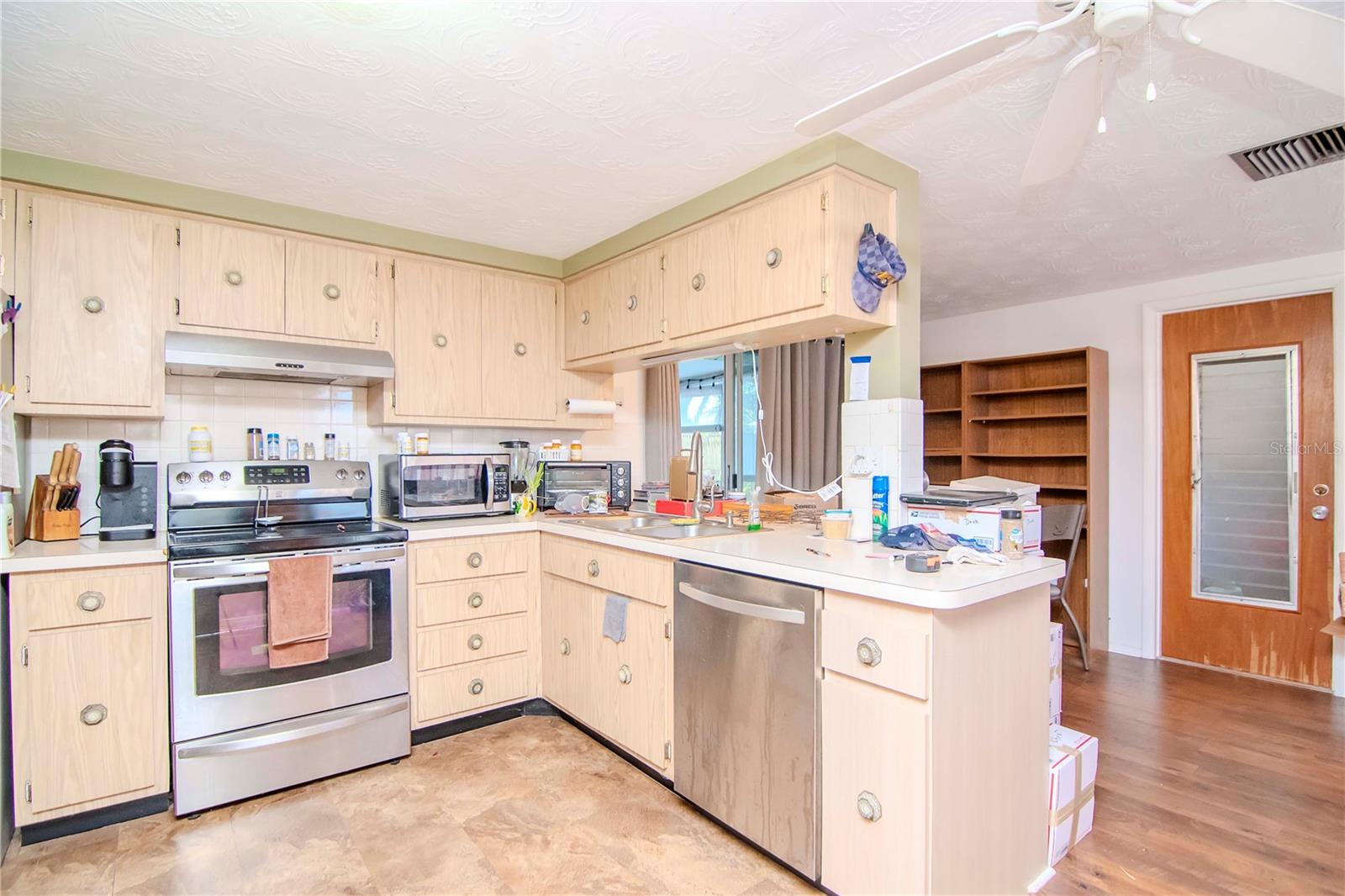 Spacious kitchen with amazing potential