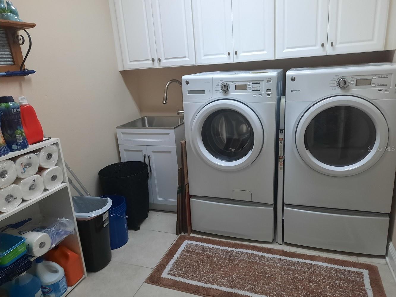 Laundry is 7.5 x 9' Plus Storage Under Stairs