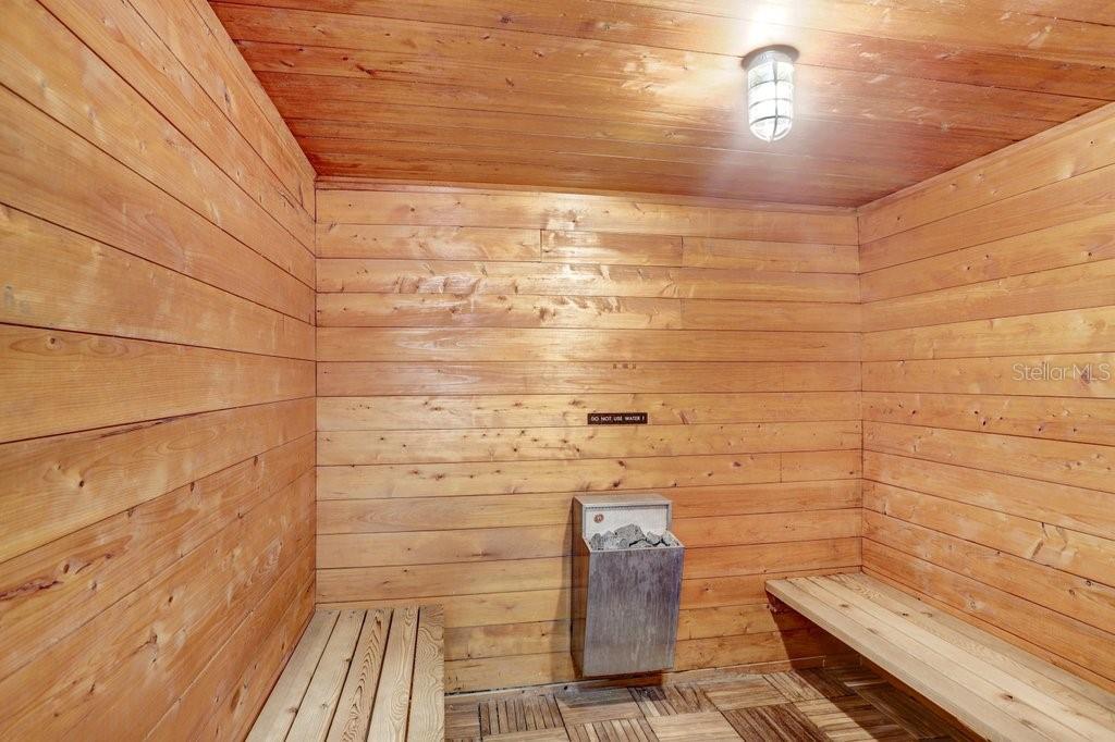 Ladies Sauna Room