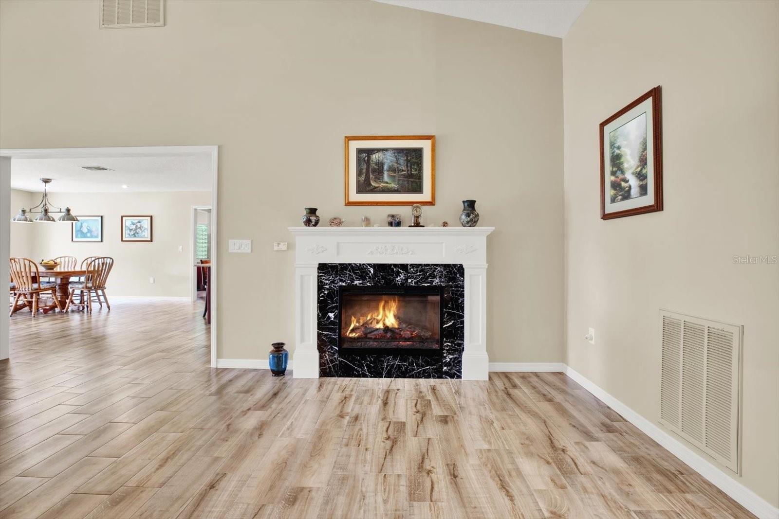 Wood-Look Tile Floor & Neutral Paint Throughout!