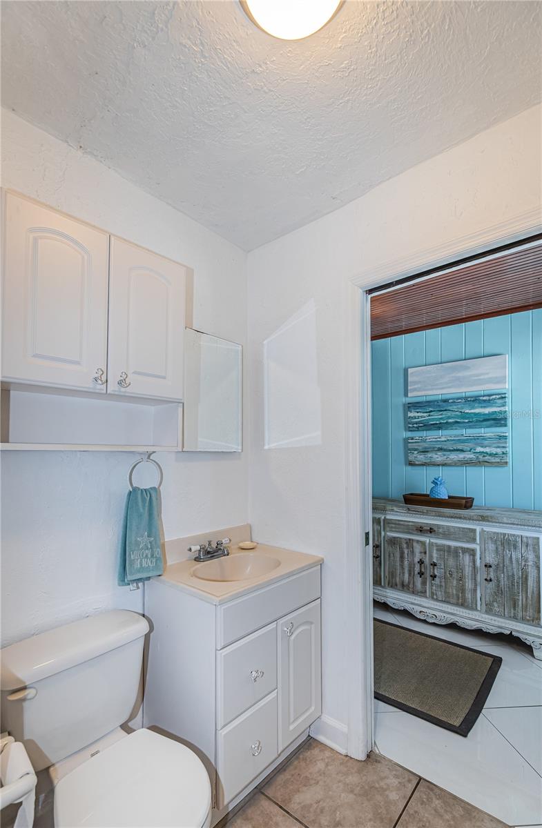 Laundry room with full size washer & dryer