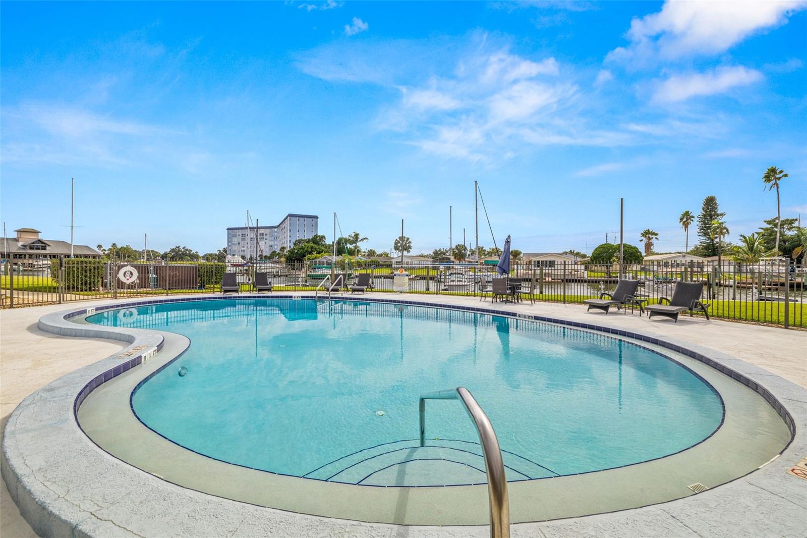 Private, gulf front community pool!