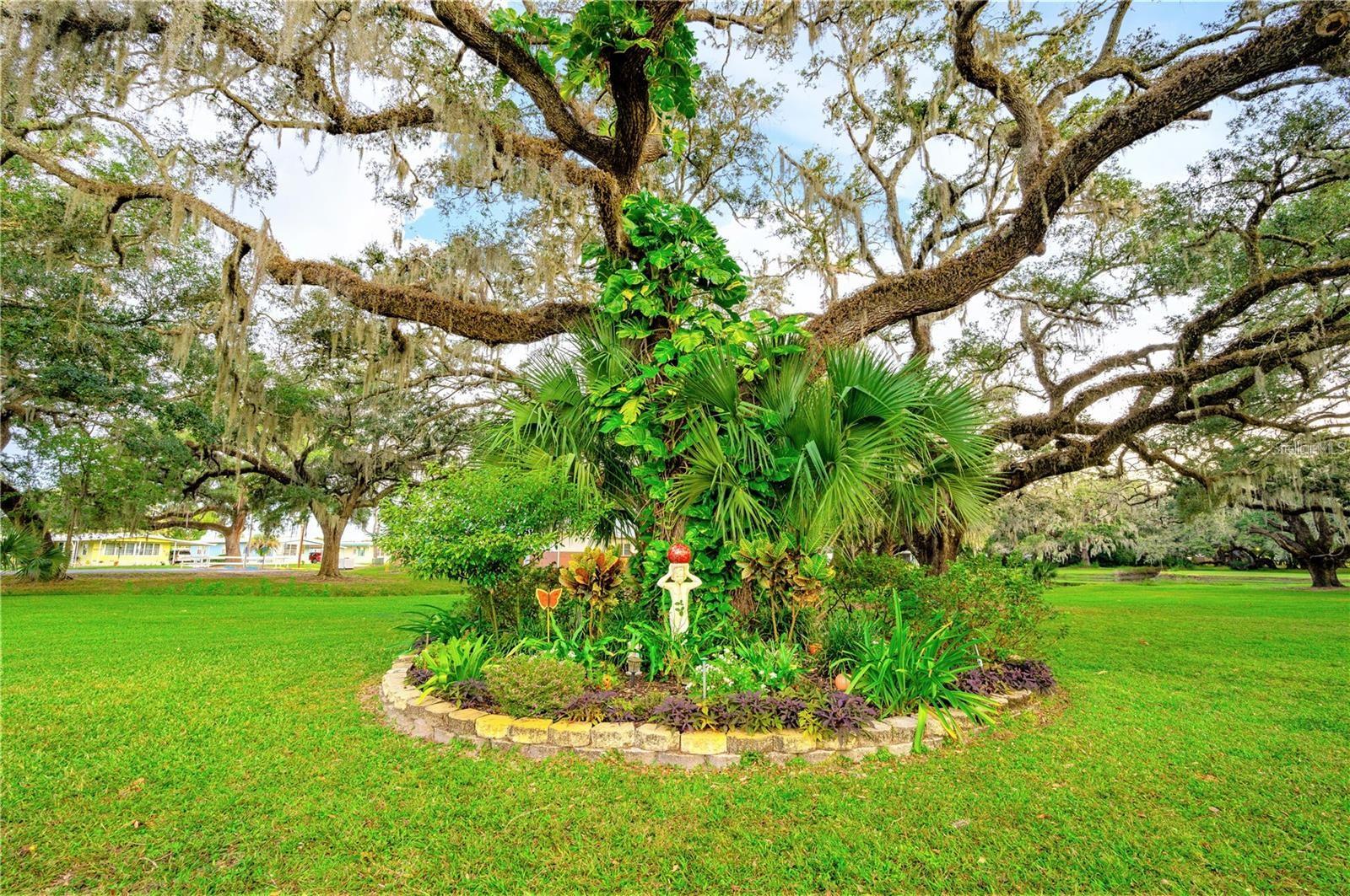 Community gardens are thought out walking trails.