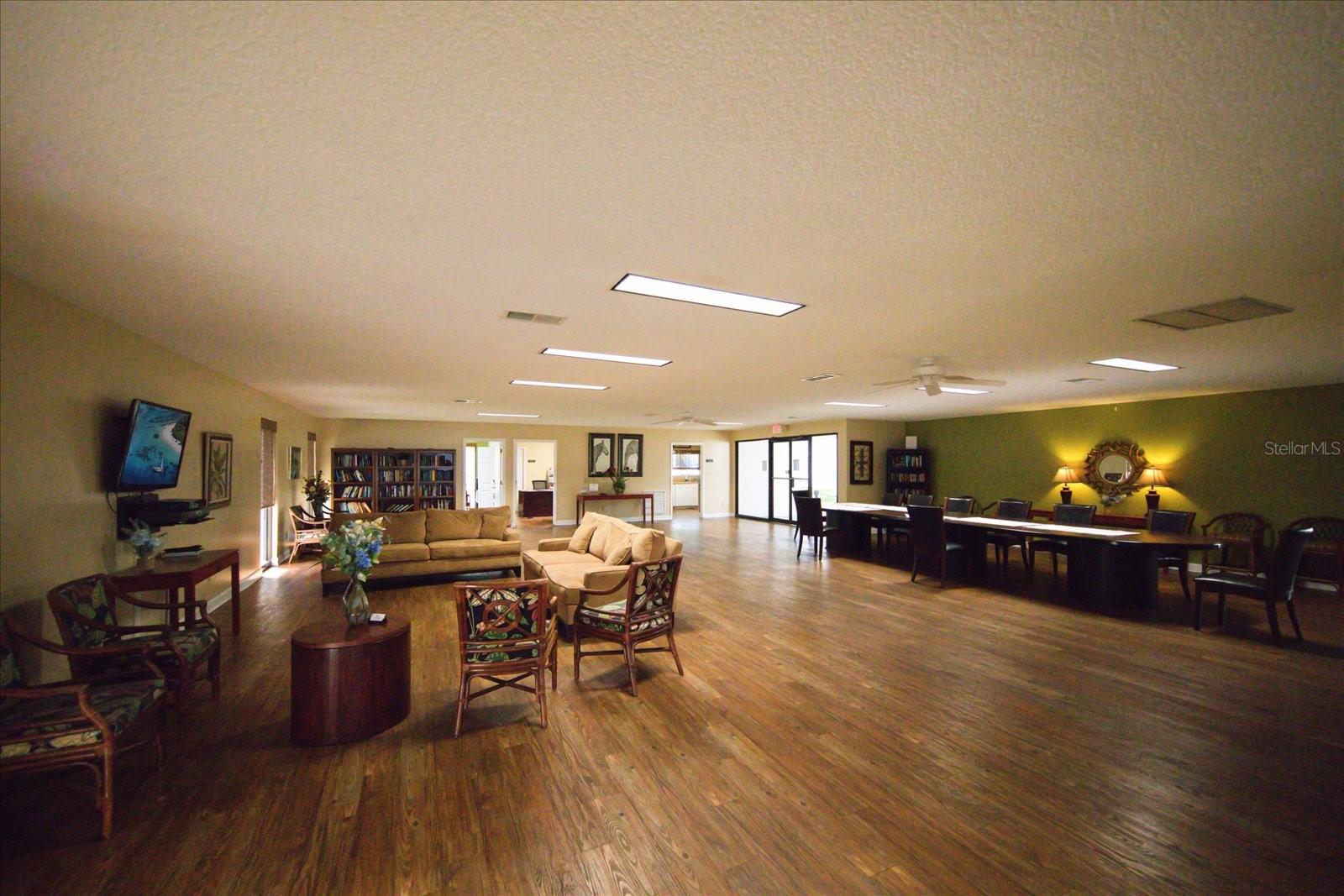 Interior of Clubhouse