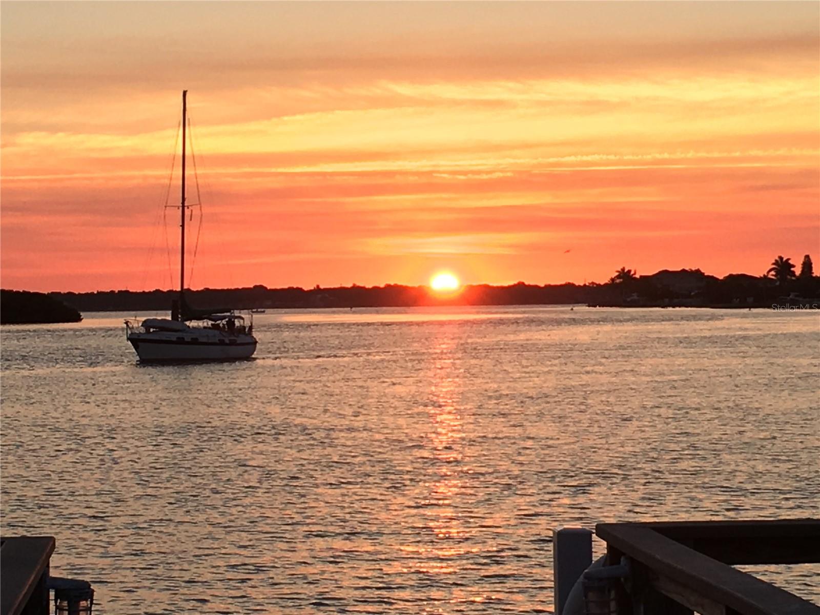 Sunrise - taken  from Fishing Dock