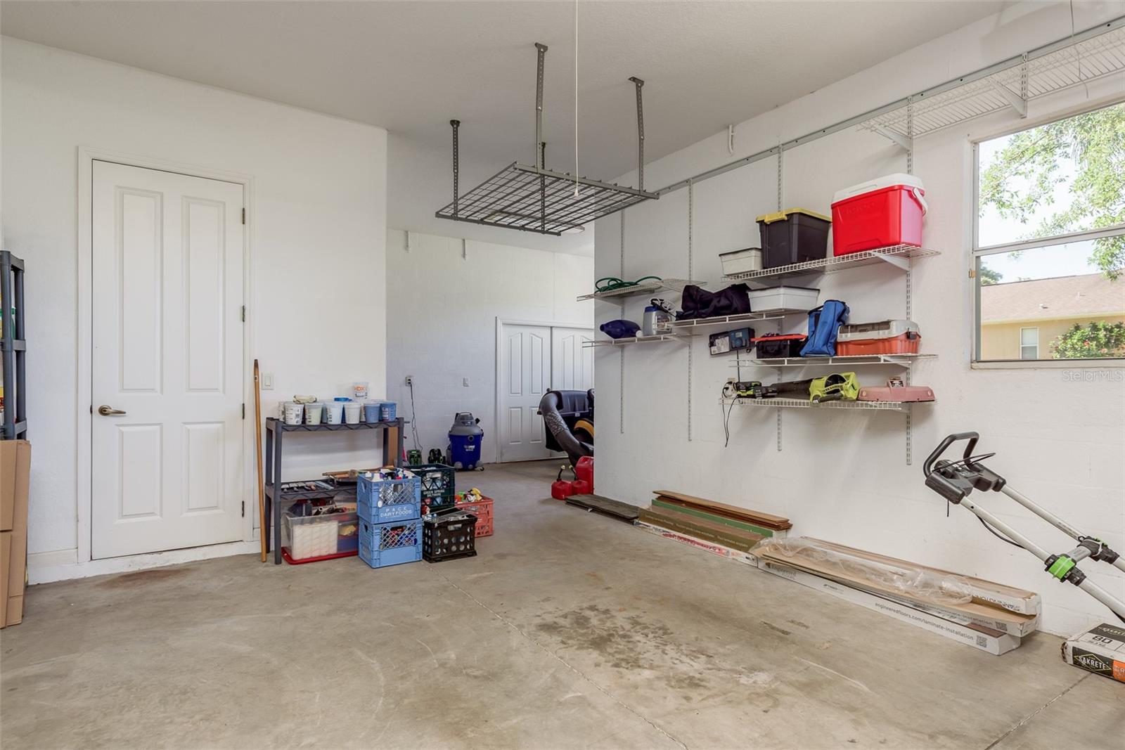Storage area for Lawn Equipment