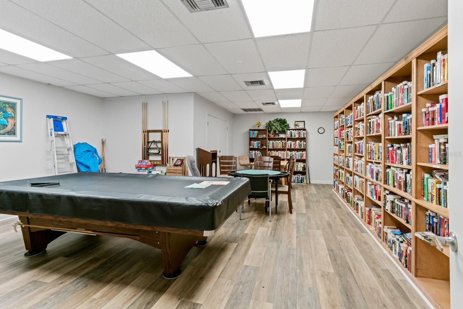 Billiard's and community library