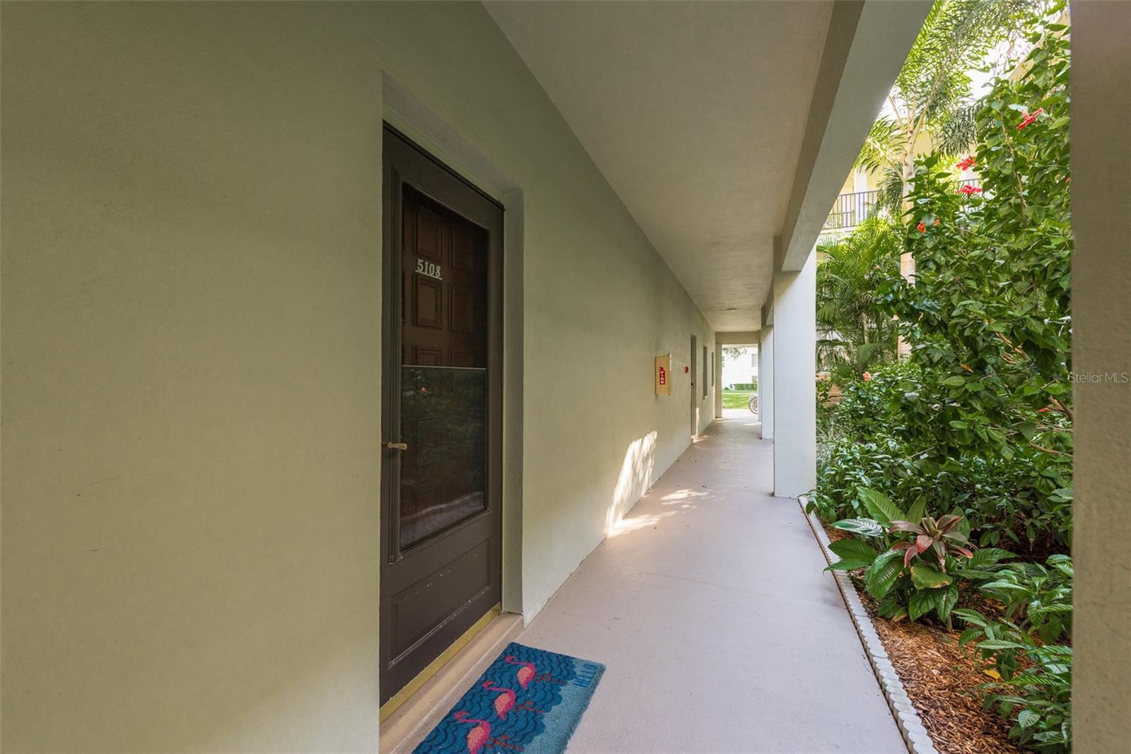 A true tropical oasis at your front door