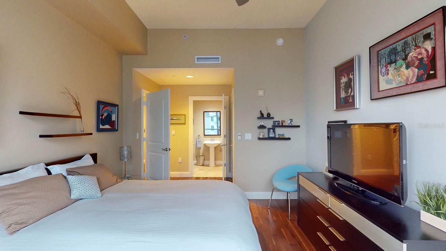 Each secondary bedroom boasts its own en suite bathroom for added convenience and privacy.