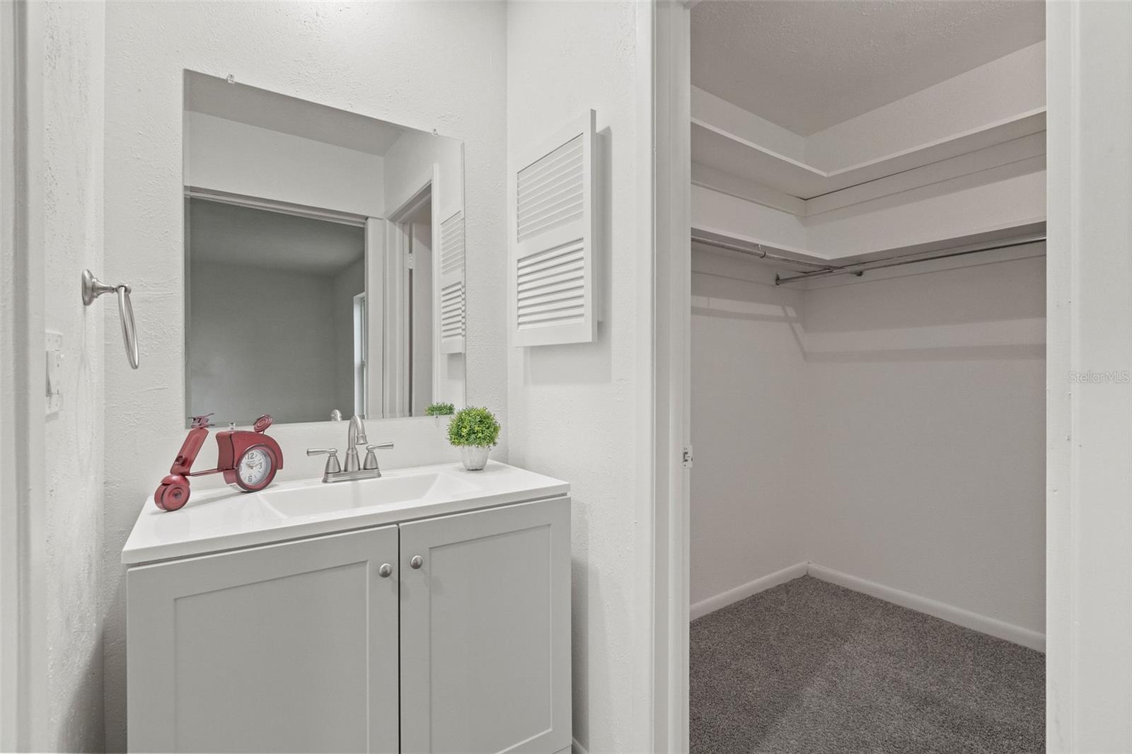 Primary Bath with walk in closet