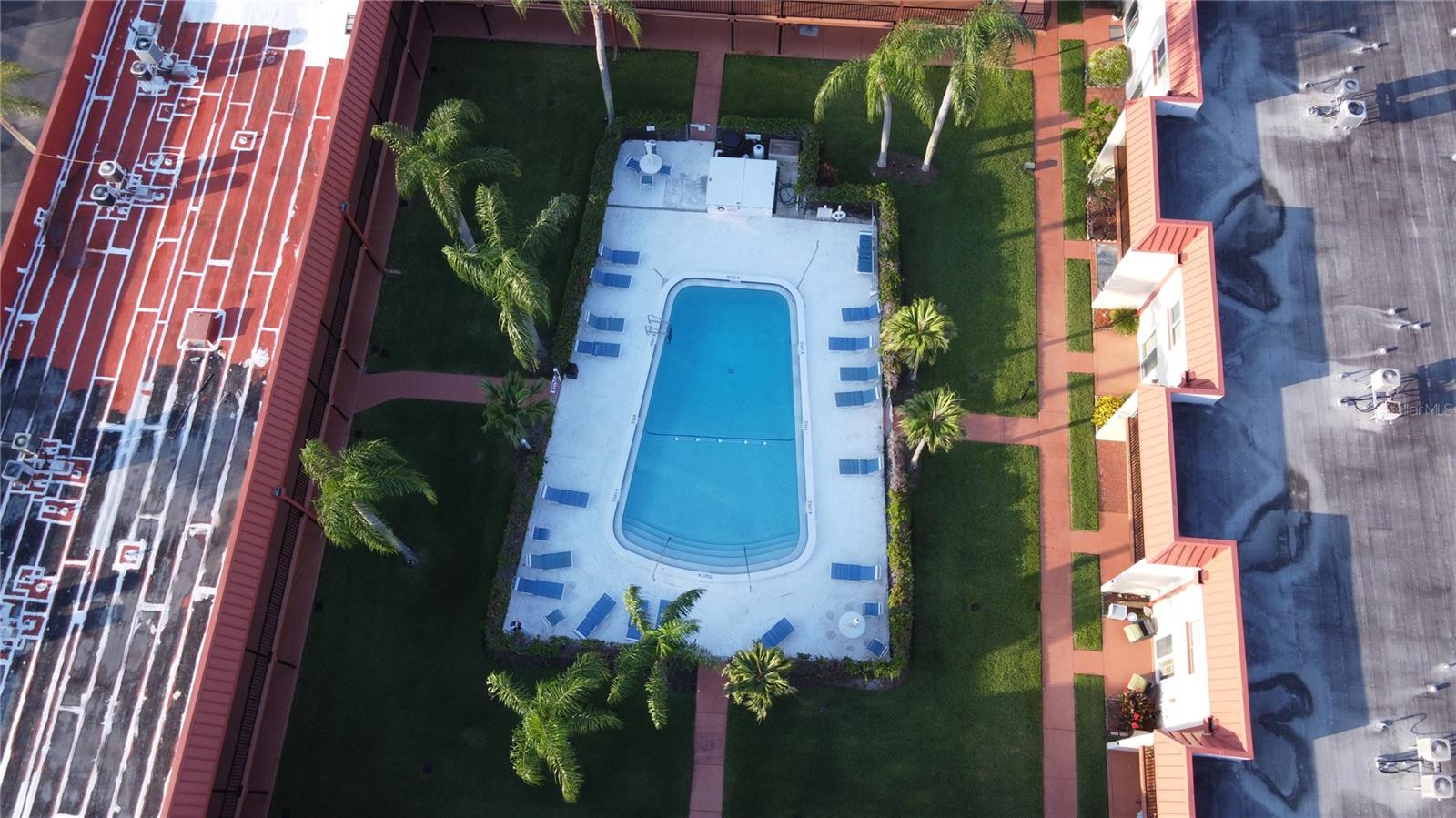 Drone pool area