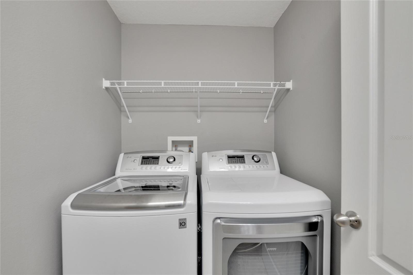 LG top tier washer and dryer