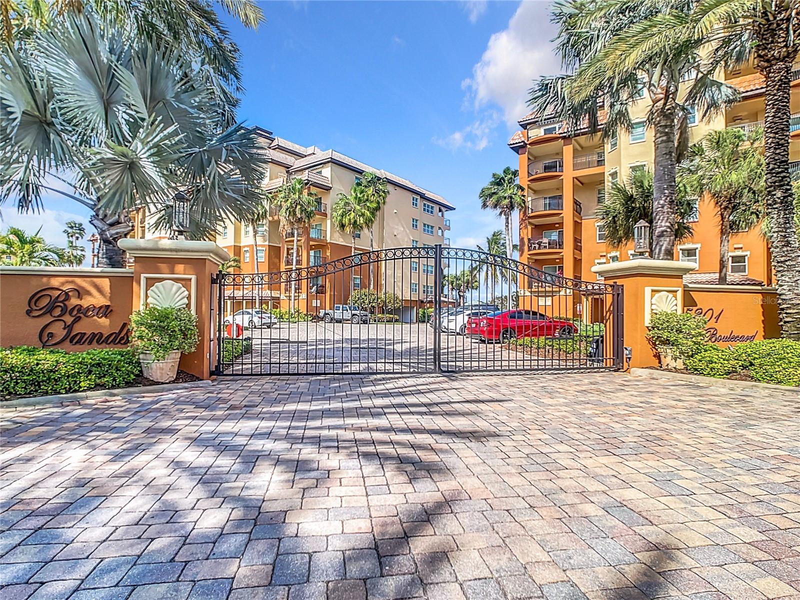 Boca Sands is a safe and secure gated community.