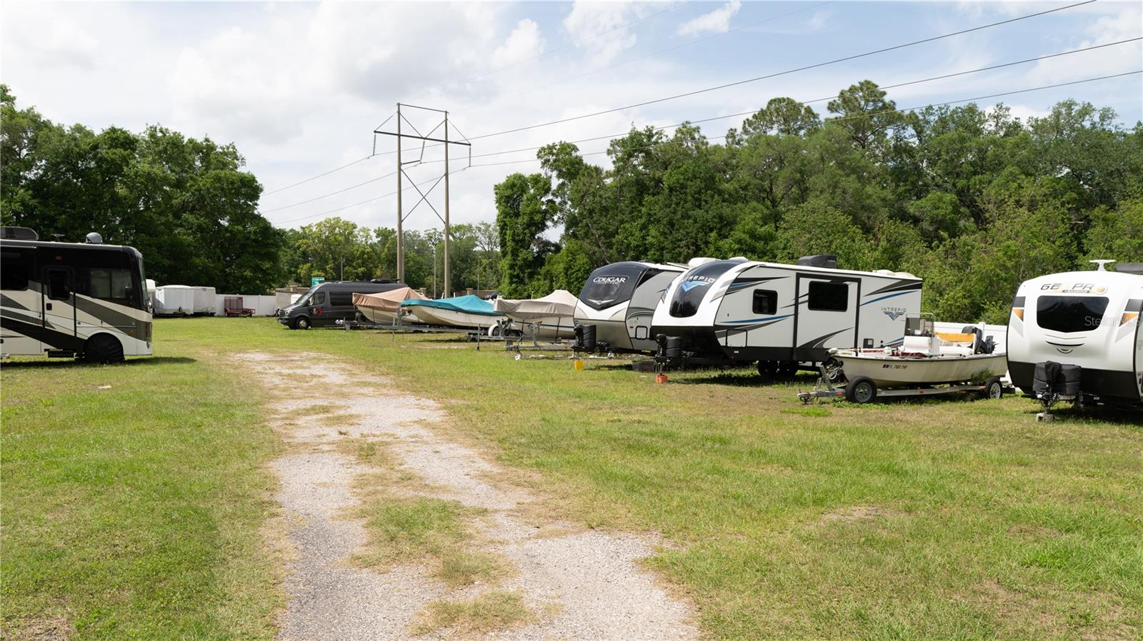RV and Boat Storage For Residents (Optional Fees Apply)
