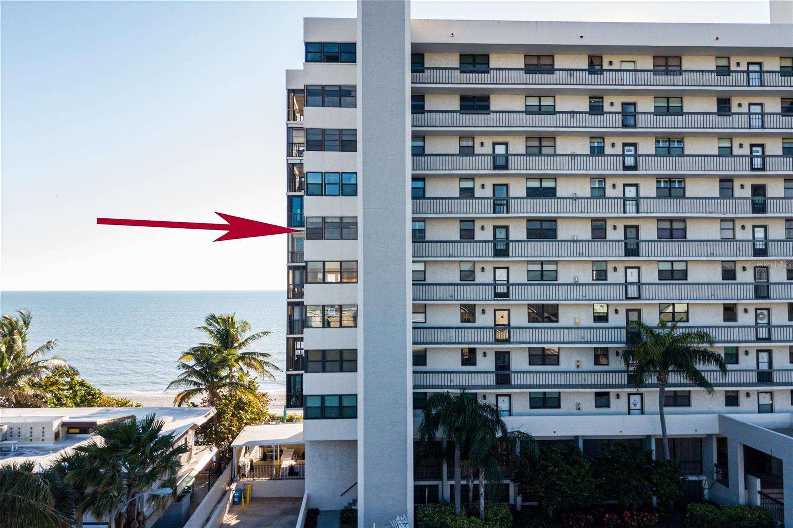 Front of Surfside Tower Condo, Unit 601