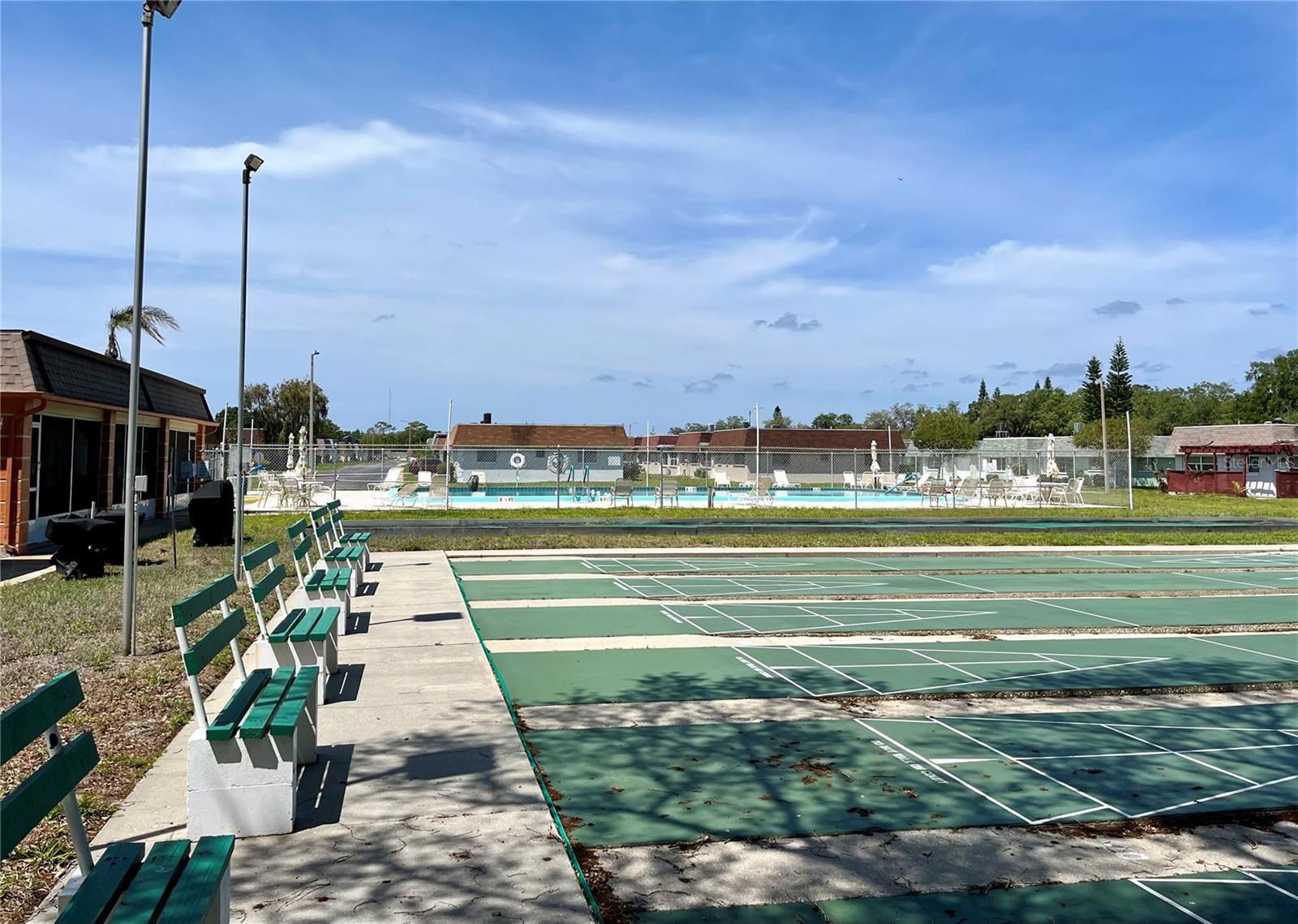 Community Pool and Shuffleboard