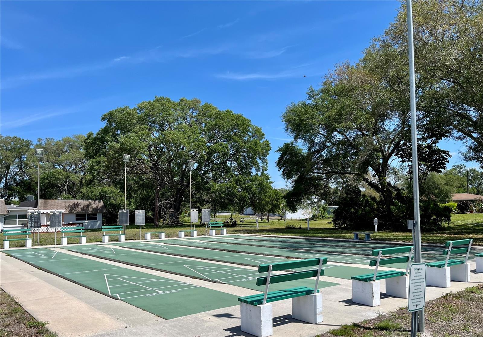 Shuffleboard Courts