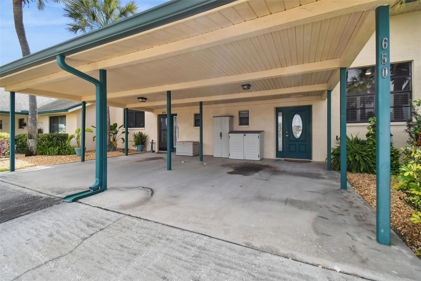 Oversized carport and driveway for you plus plenty of guest parking, too!