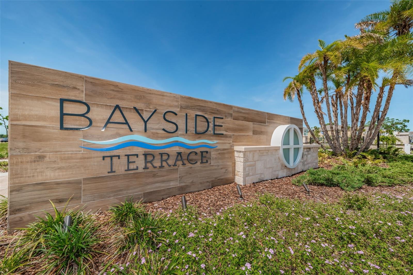 Bayside Terrace Gated Entry