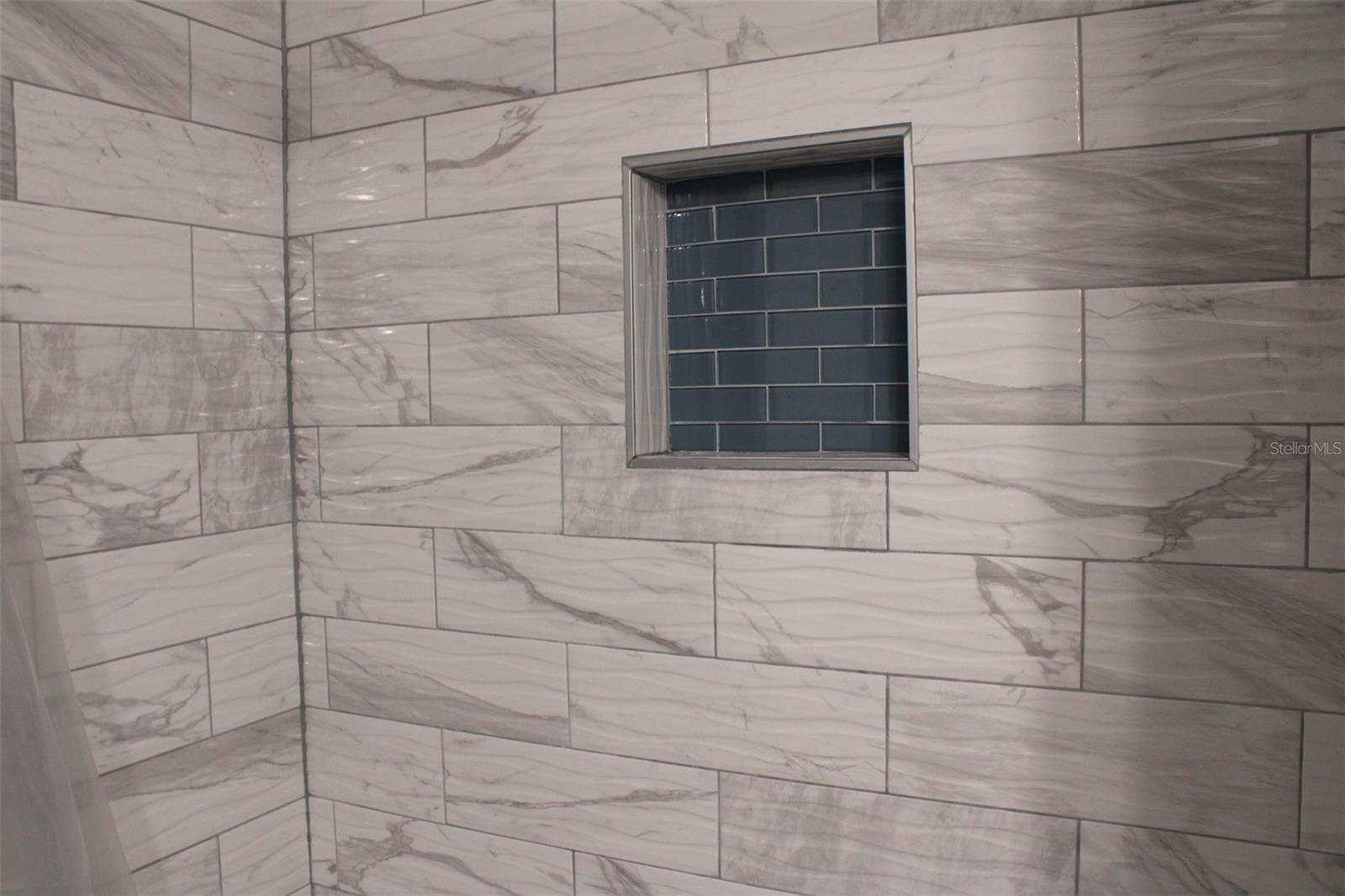 Stylish bathroom tile