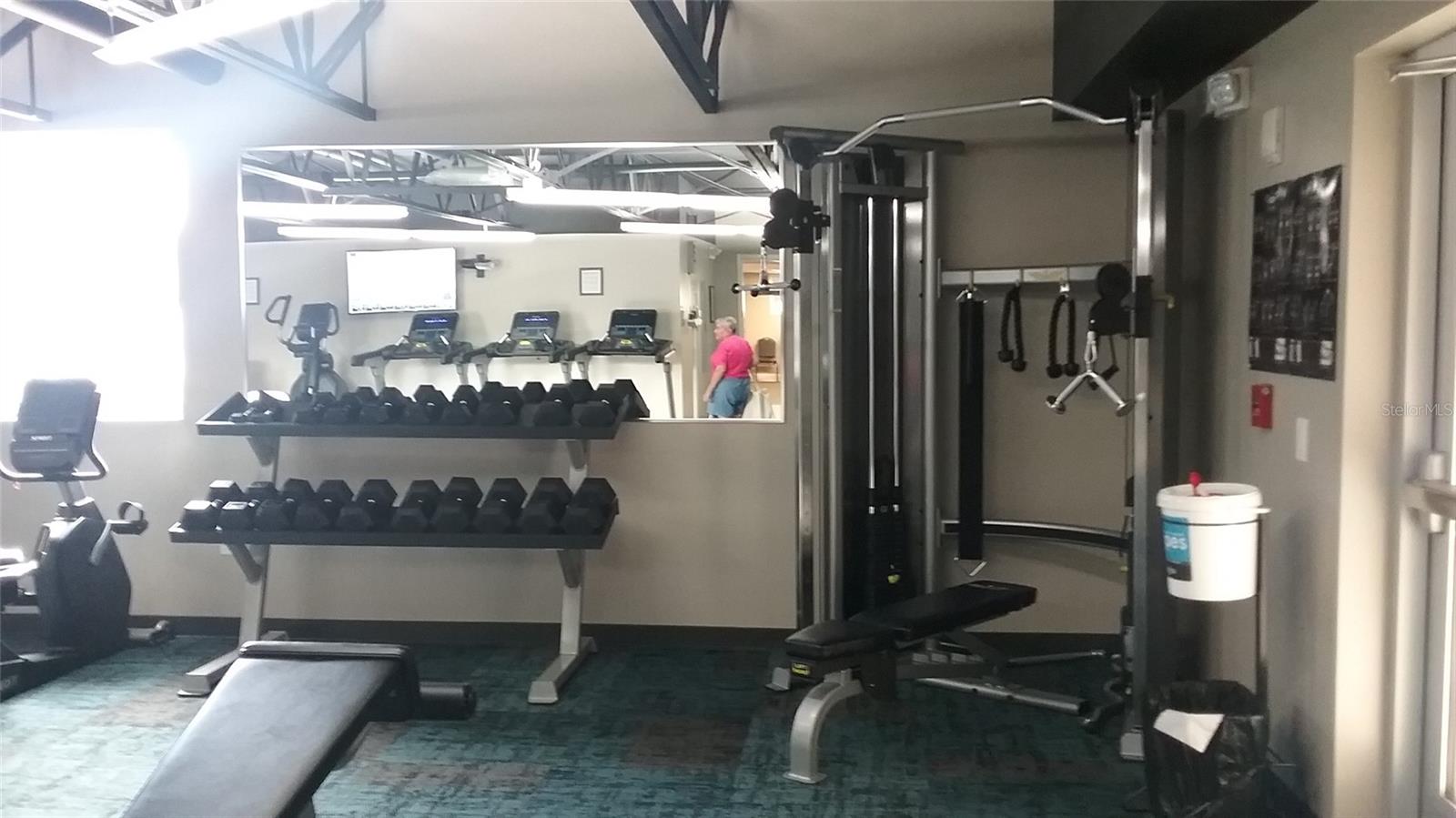 FITNESS CENTER EQUIPMENT