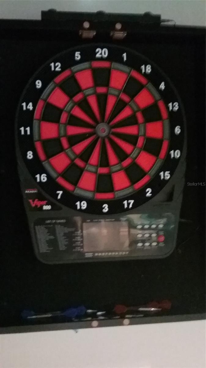 DART BOARDS IN BILLIAD ROOM.