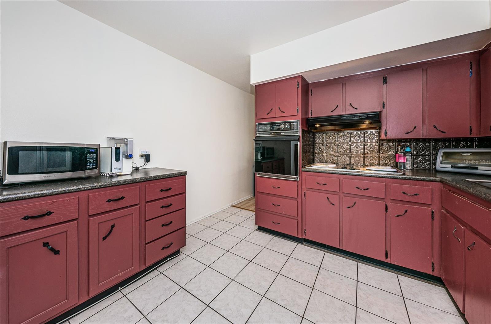 Cozy kitchen with ample storage