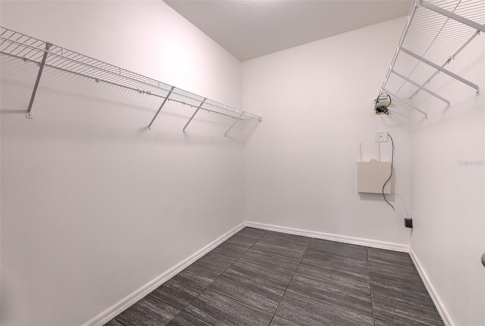 Walk in closets in each primary ensuites.