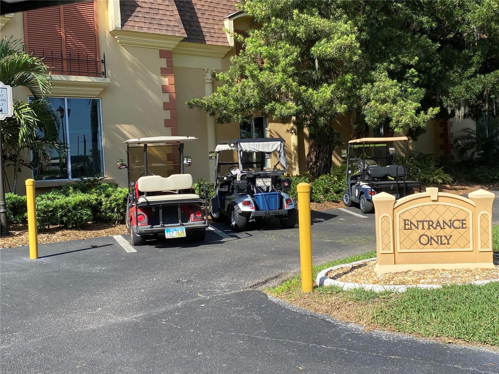 Golf Cart Parking throughout Kings Point