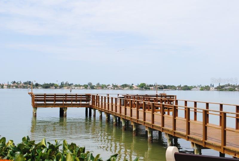 Intracoastal dock with amazing views.