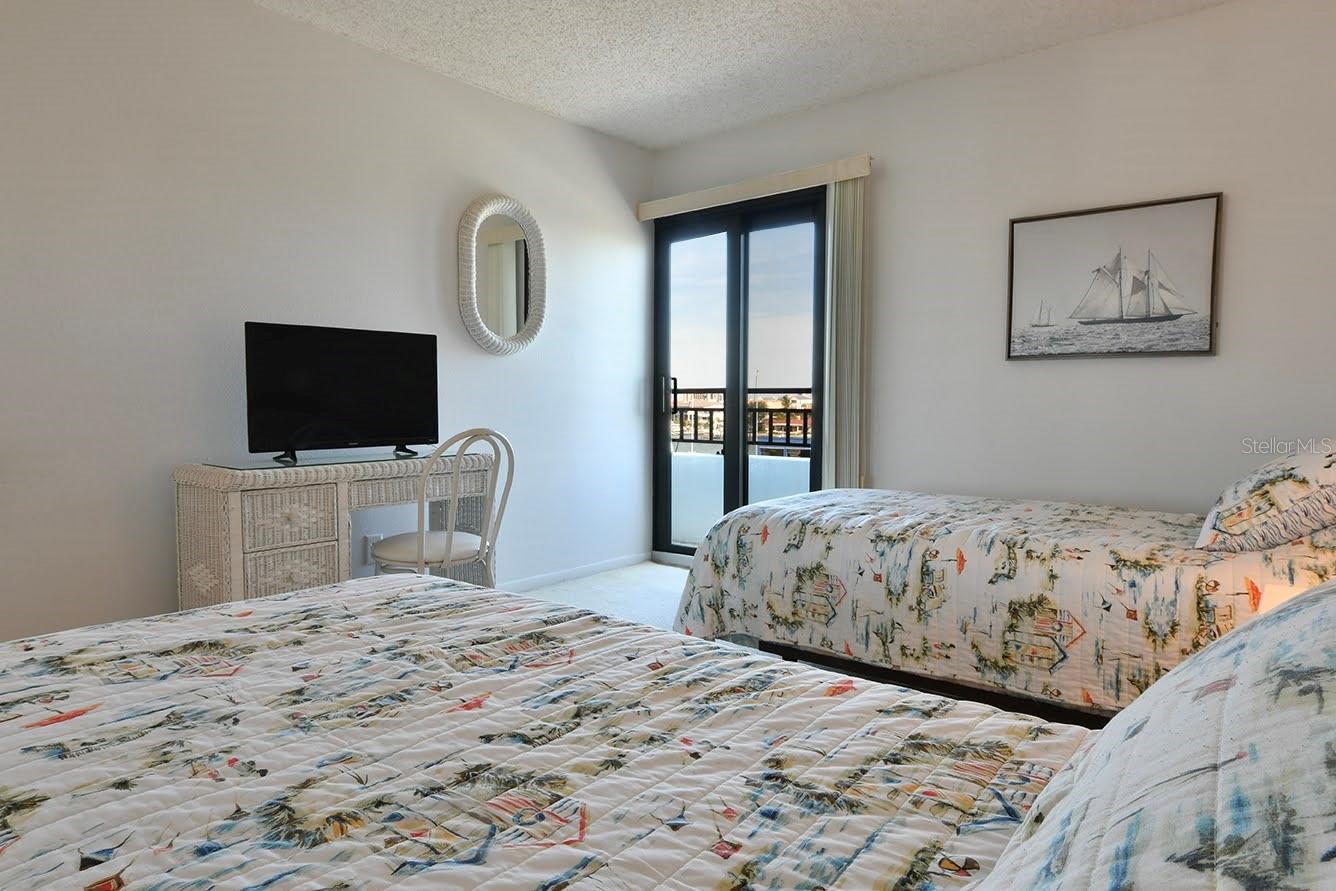 Your guest will love the View from their bedroom!