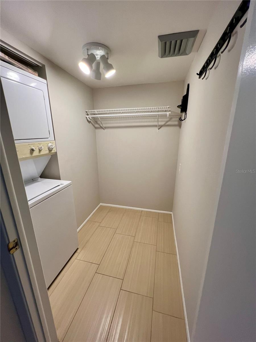 Laundry room off of kitchen