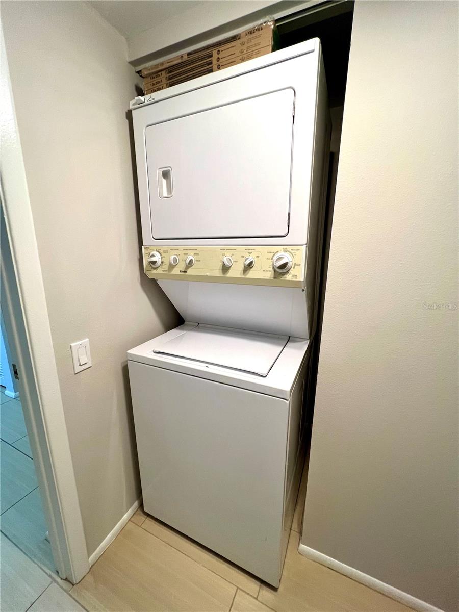 Laundry room off kitchen