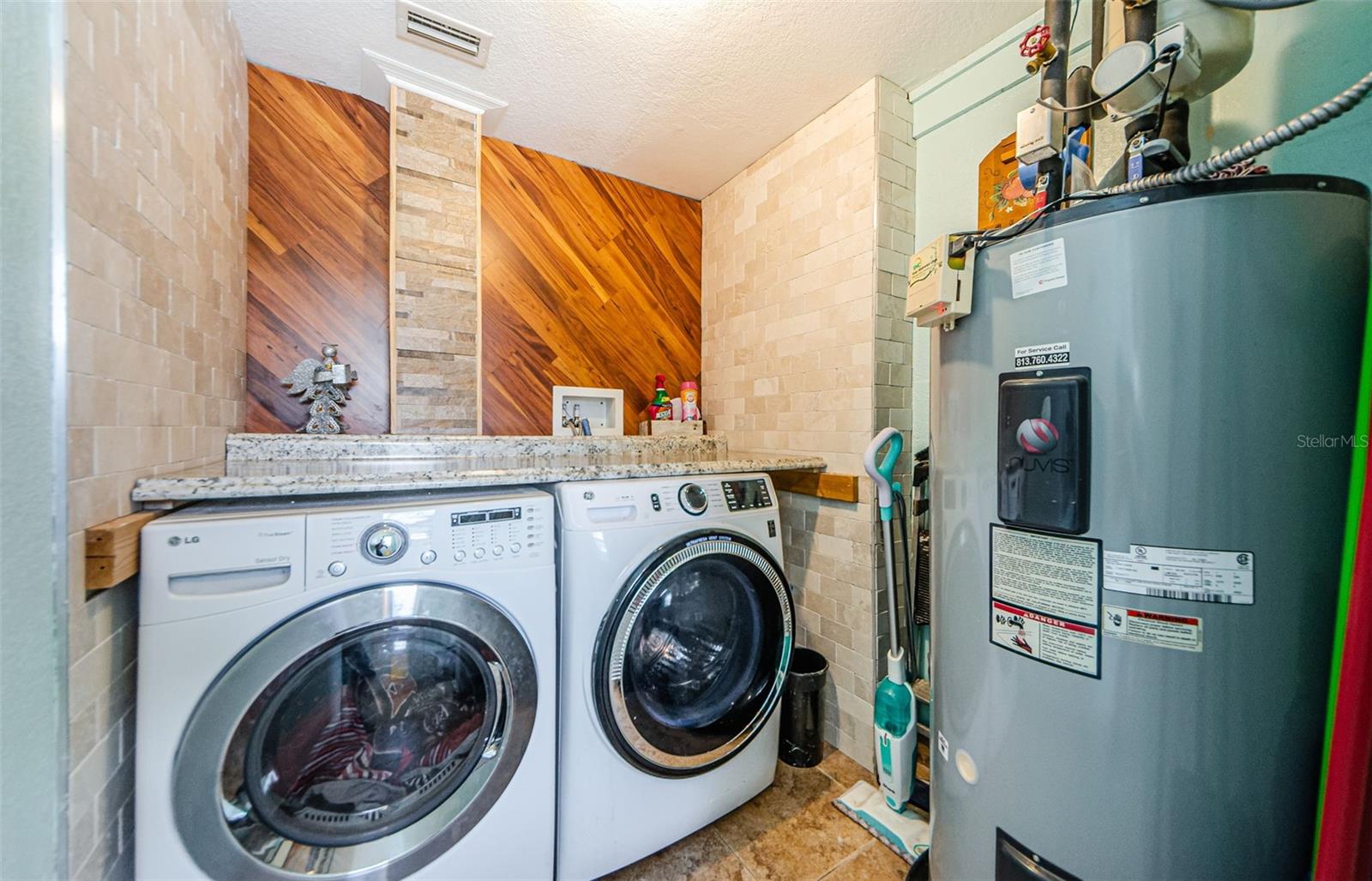Laundry Room with Front Load Washer Dryer