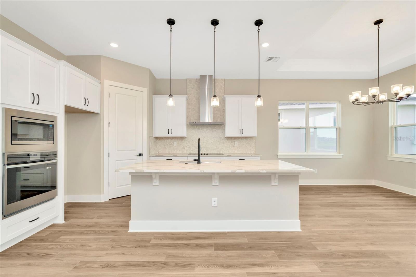 Kitchen with Quartz countertops