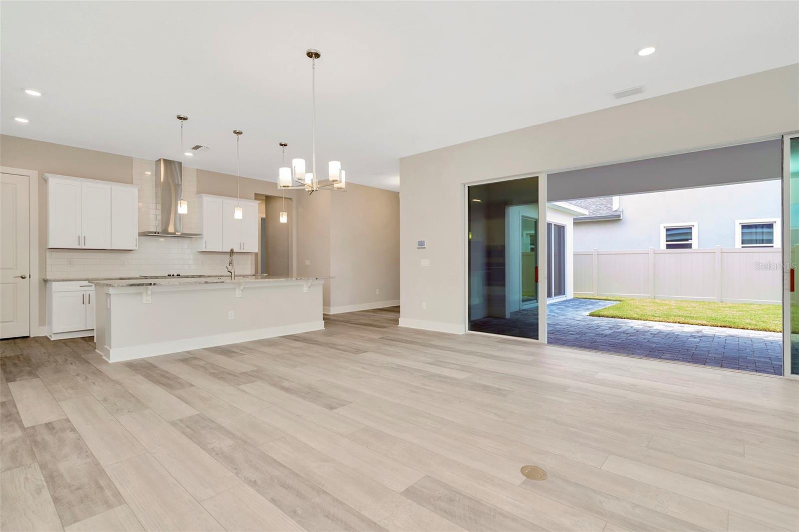 Dining Area to Kitchen