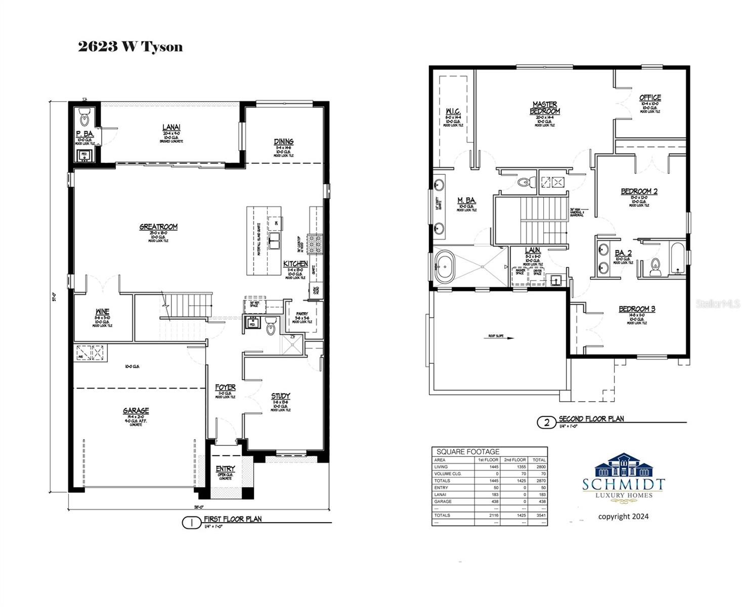 floor plan- to be built home