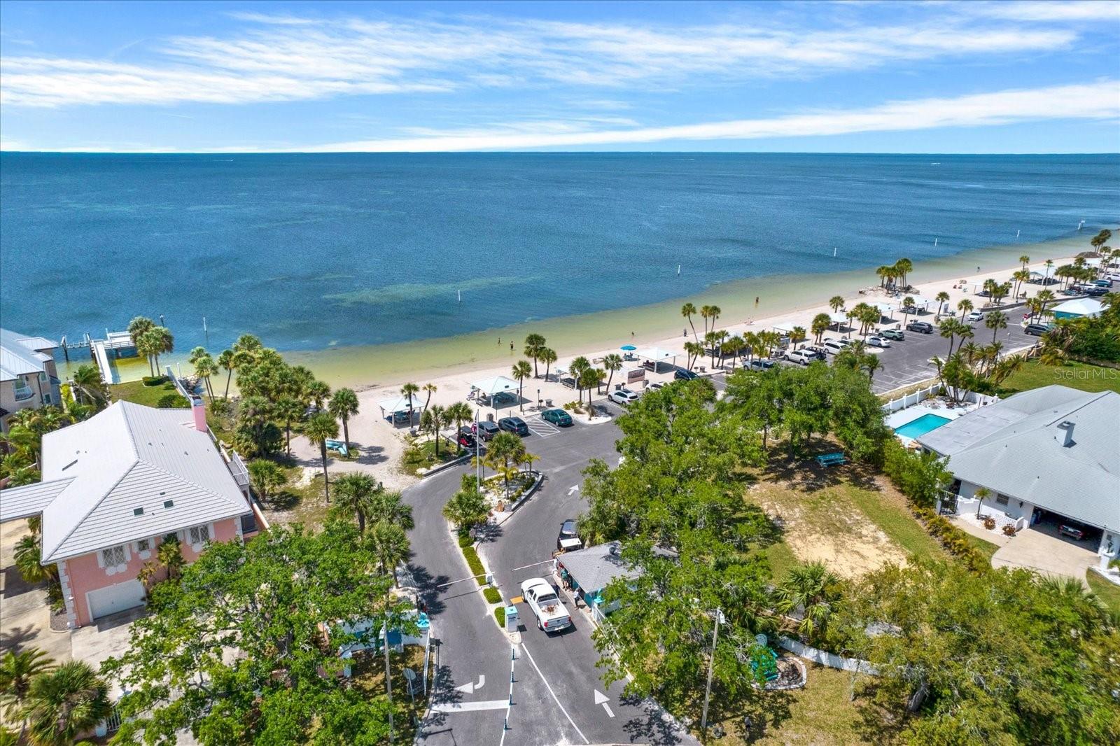 Aerial of Beach Club