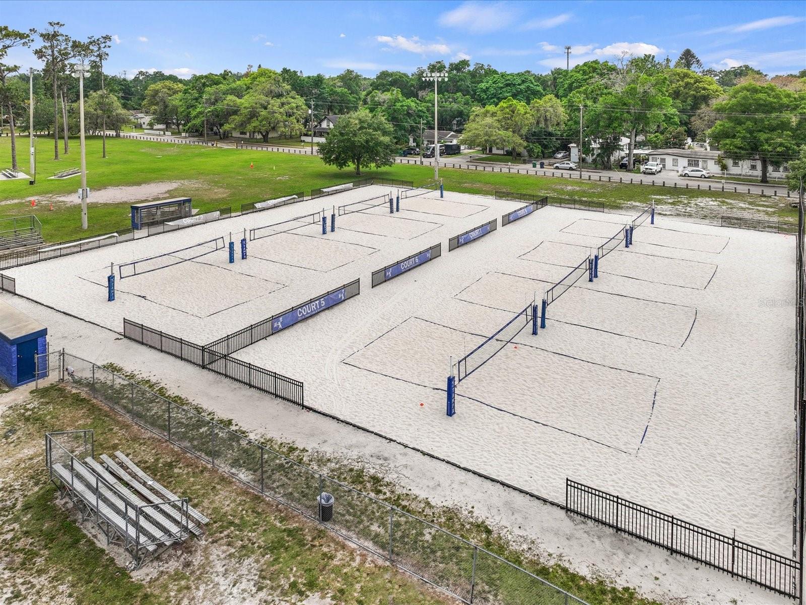 Sand Vollyball Courts at McDugald Park