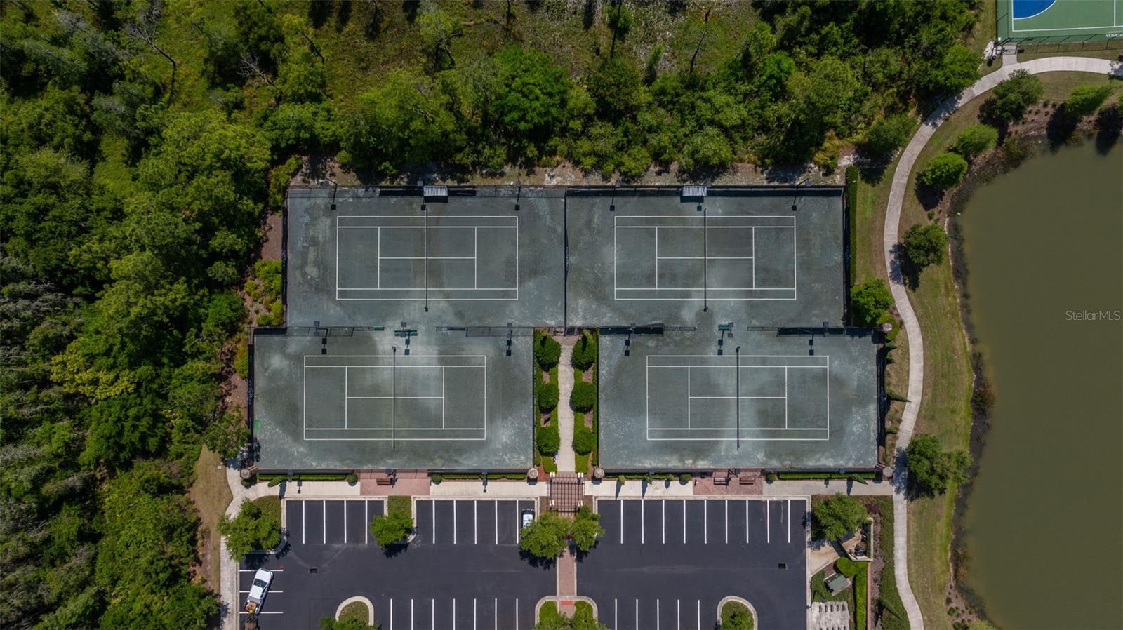 TENNIS COURTS AT ESTANCIA CLUBHOUSE