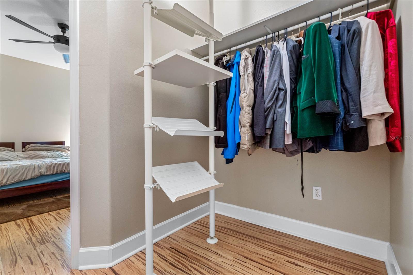 Primary bedroom closet