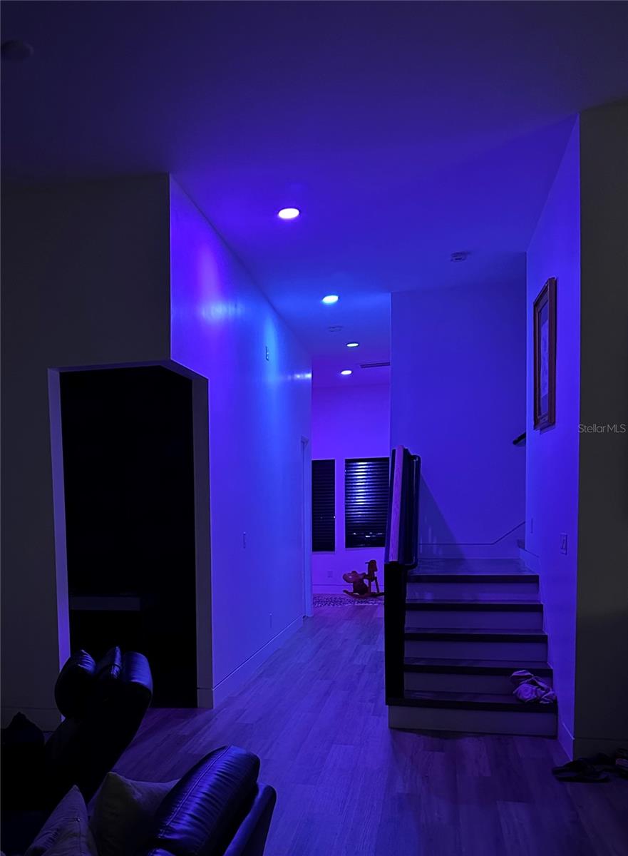 Example of Color Changing LED Recessed Lights