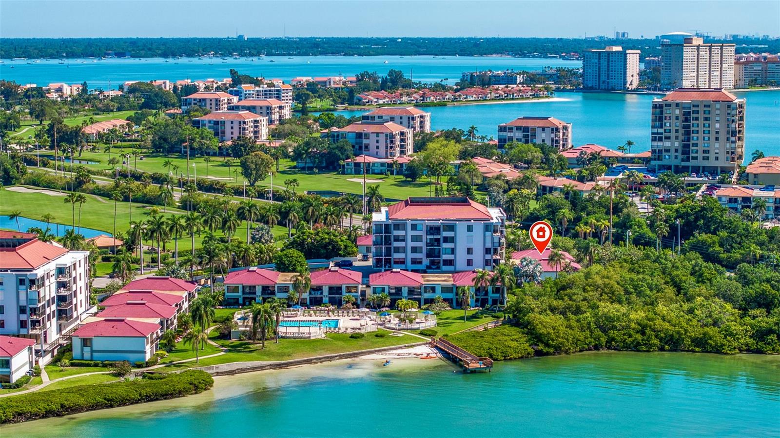 VIEWS OF BAHIA DEL MAR AND PALMA DEL MAR WHICH ARE LOCATED ON THE ISLA DEL SOL YACHT AND COUNTRY CLUB.  VARIOUS TYPES OF MEMBERSHIP FEES ARE REQUIRED TO JOIN THE CLUB..