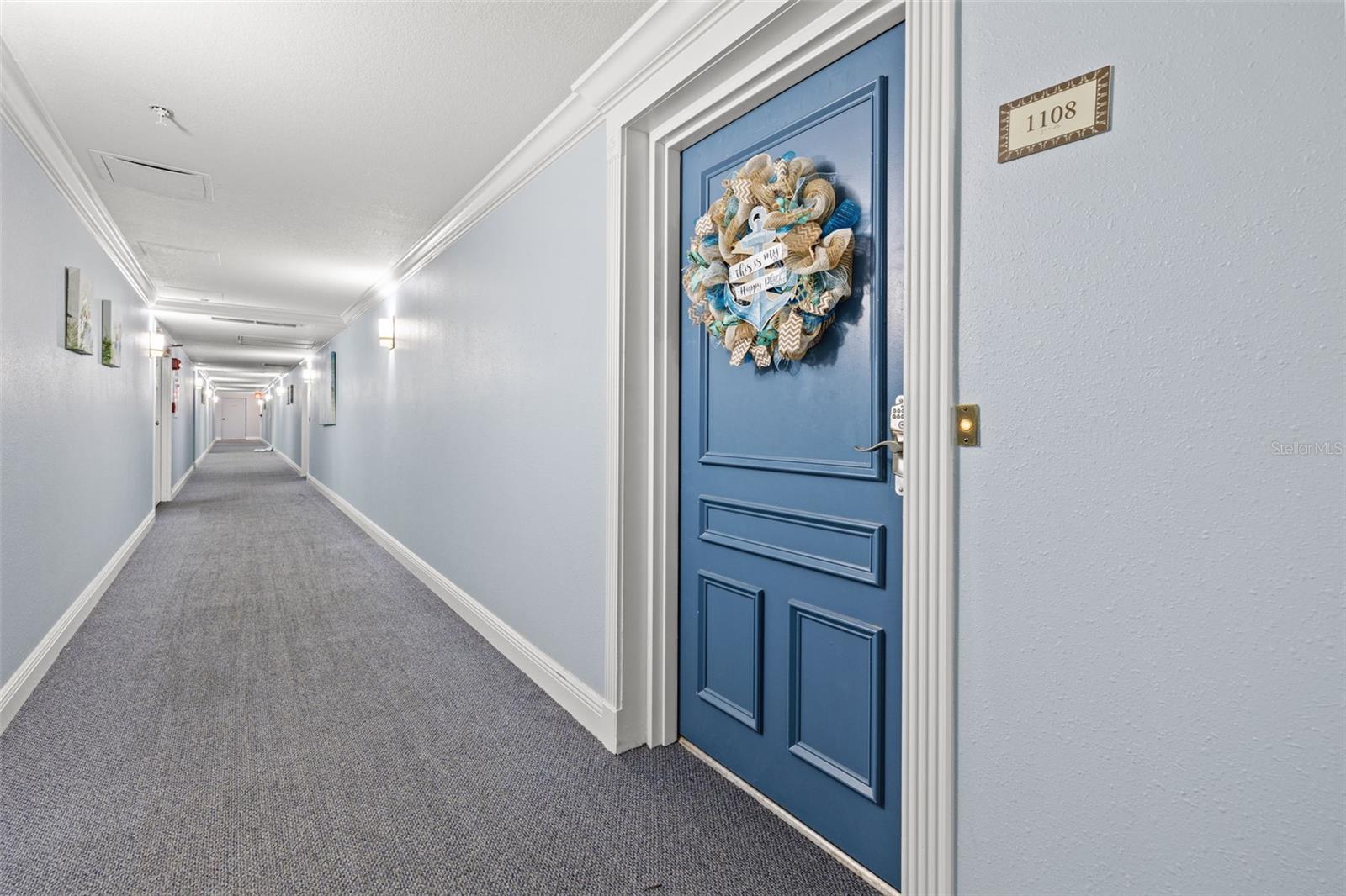 Freshly updated hallways