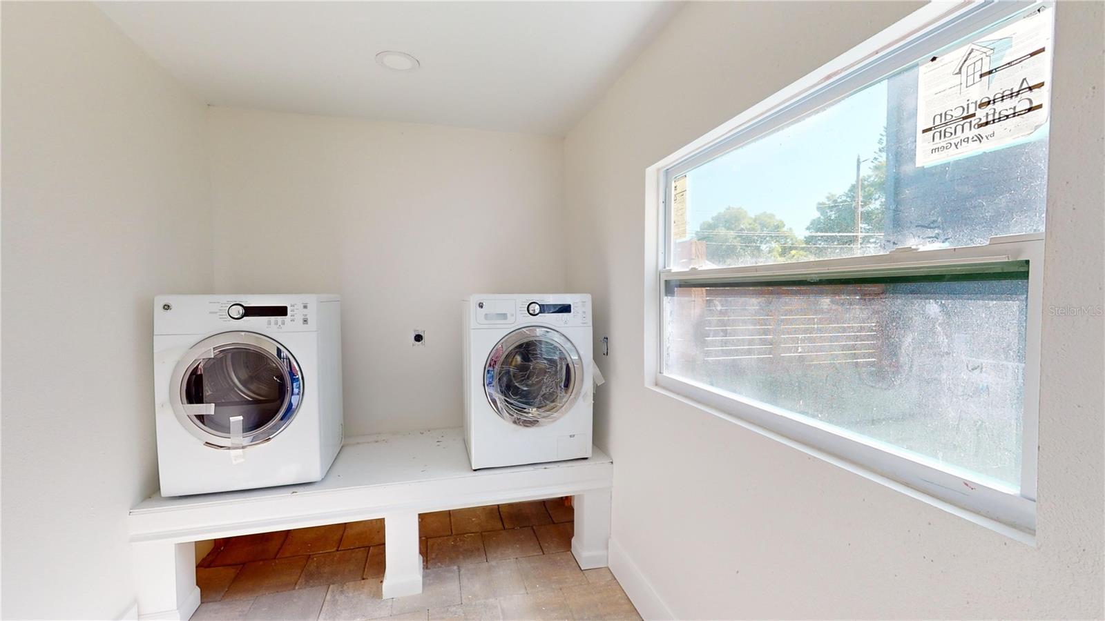 Secondary home private utility/laundry room