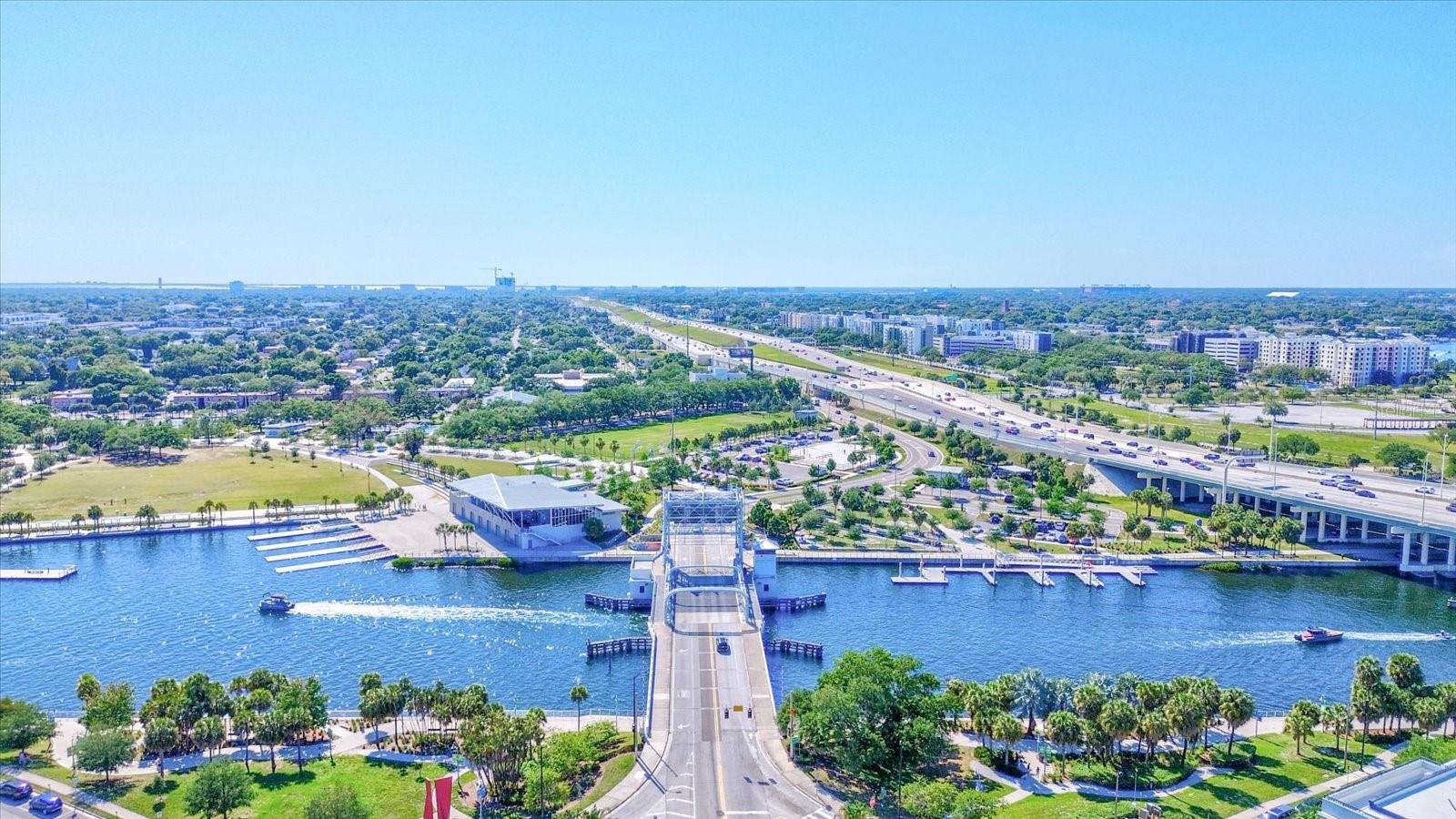 Hillsborough River, Tampa Riverwalk