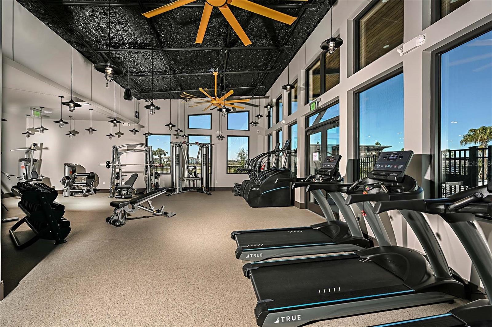 Work Out Room at Master Planned Community Amenites Center