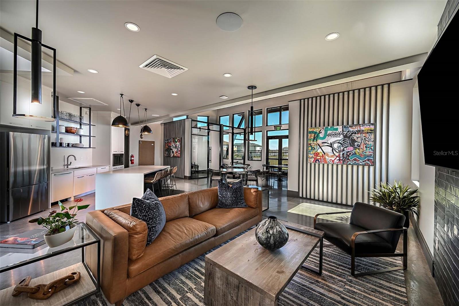 Lounge Area at Master Planned Community Amenities Center